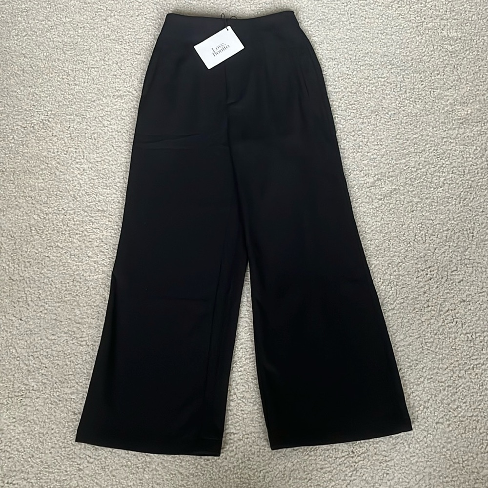 LOVE BONITO Vivica Classic Wide Leg Pants